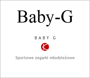  Baby-G BABY G ﷯ Sportowe zegarki młodzieżowe